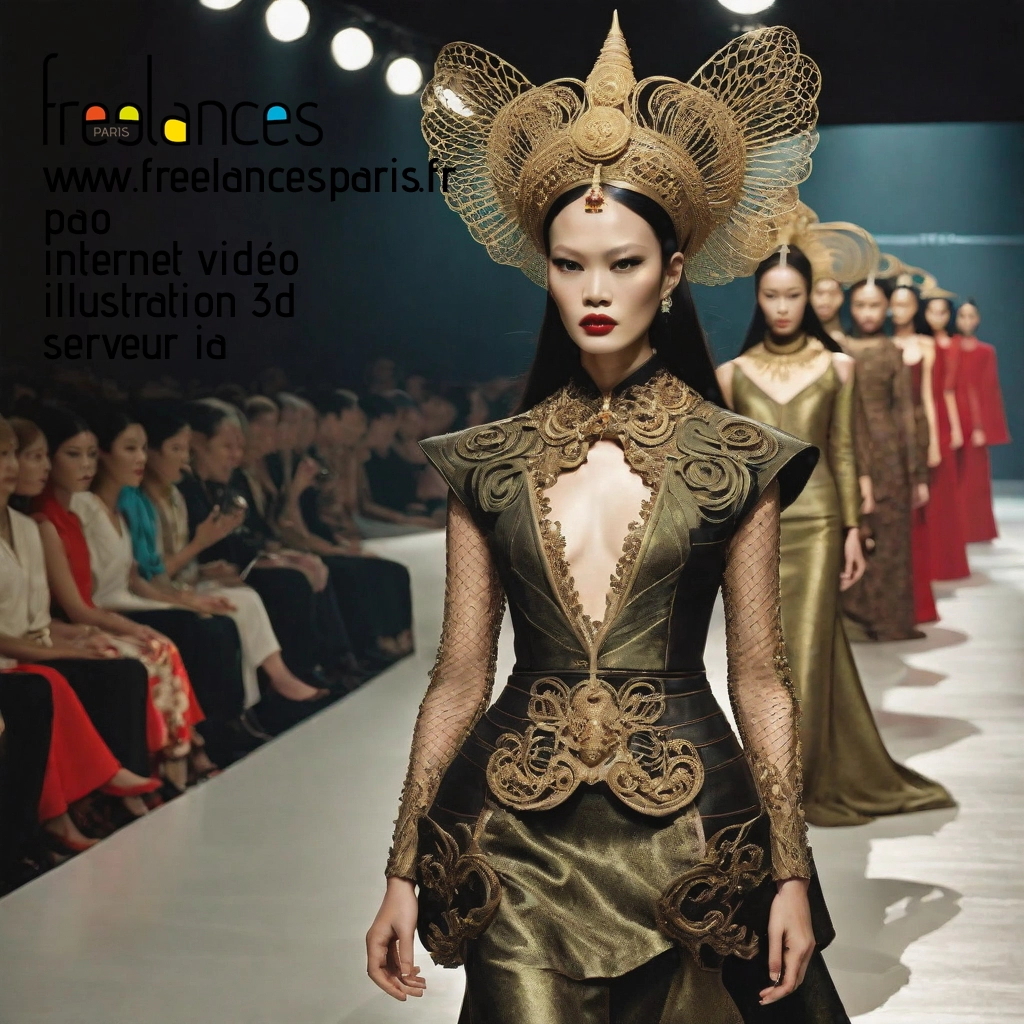 Pao mise en page internet vidéo illustration 3d serveur IA générative AI freelance paris studio de création magazines le0g6qp0